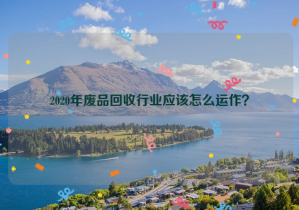 2020年廢品回收行業(yè)應(yīng)該怎么運作？